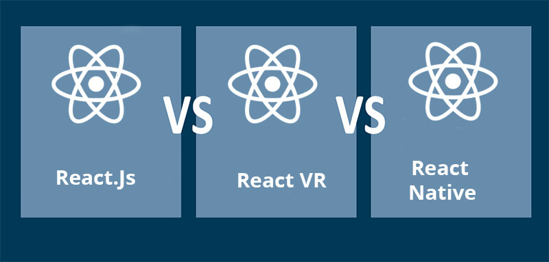 Differences Between React.js, React VR And React Native