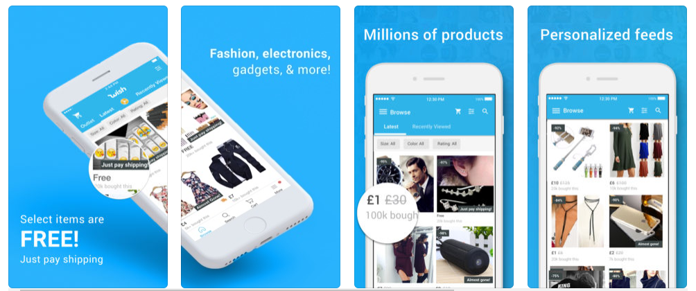 wish app features