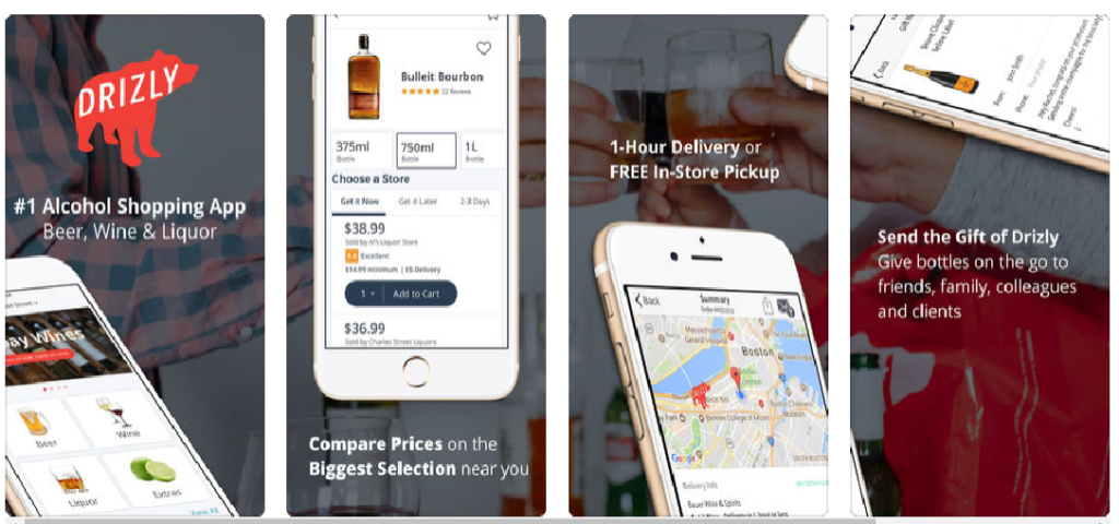 Drizzy-alcohol-delivery app