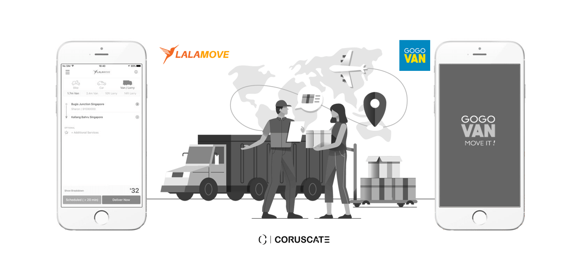 Lalamove or GoGoVan clone apps