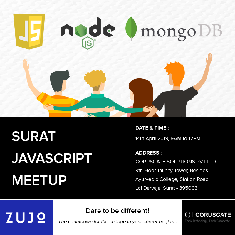 3 Reasons you must attend the Surat JS Meetup at Coruscate